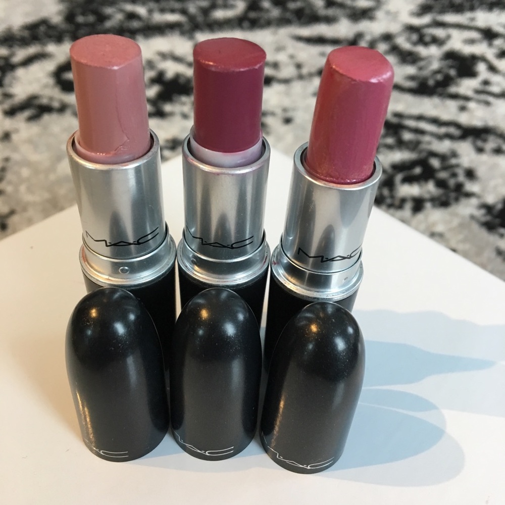MAC Cosmetics Lipstick Lot of 3
